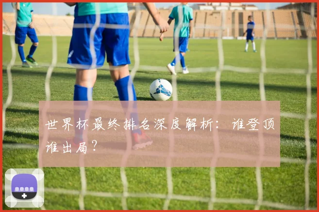 世界杯最终排名深度解析:谁登顶谁出局?
