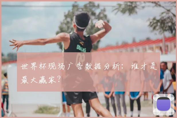 世界杯现场广告数据分析：谁才是最大赢家？